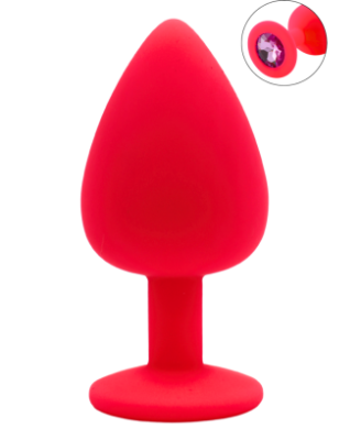 Plug bijou rose Large PINKY 